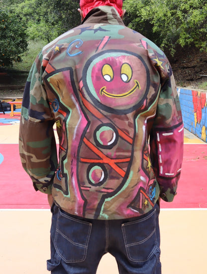 "M Soldier" Camo Jacket