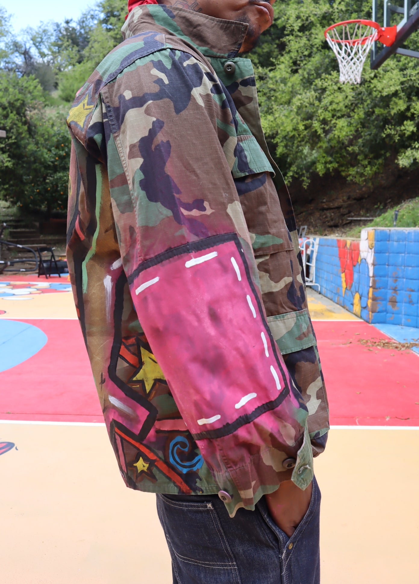 "M Soldier" Camo Jacket