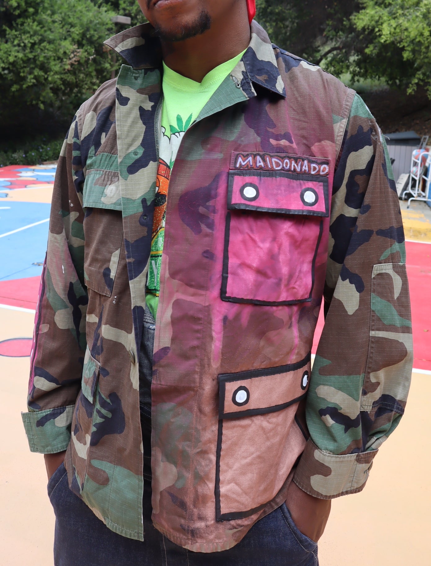 "M Soldier" Camo Jacket